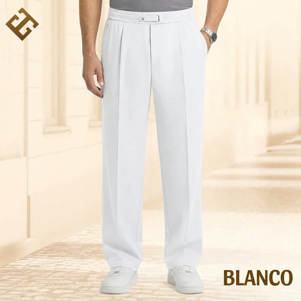 EaseTailor – Pantalones Rectos Elegantes y Elásticos de Máximo Confort