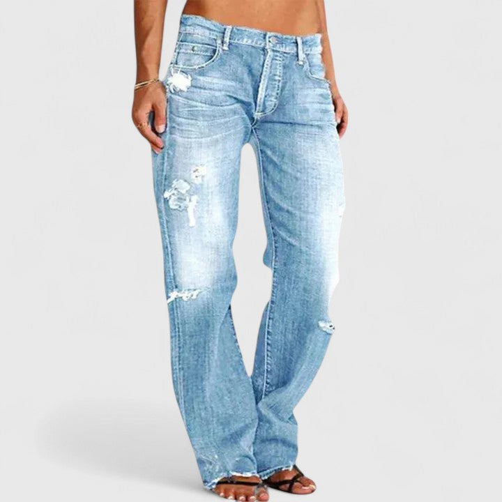 Valérie™ | Jeans Elegantes de Corte Femenino y Sofisticado
