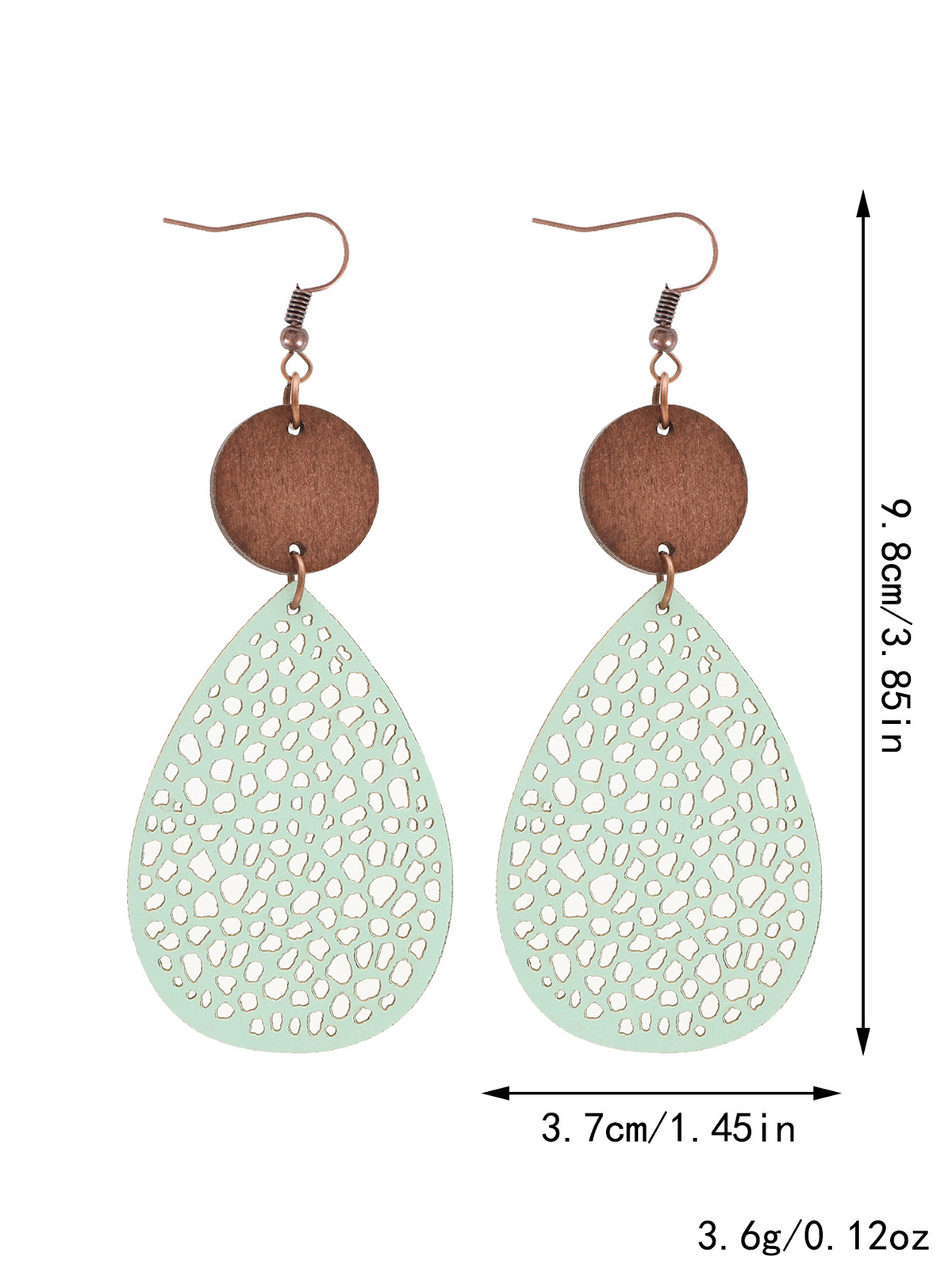 Eliana™ | Pendientes Colgantes Vintage de Cuero