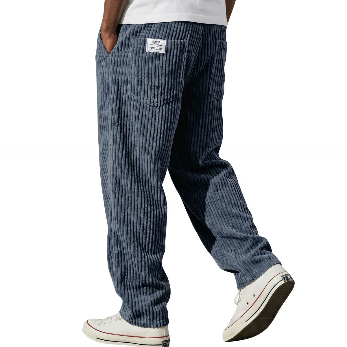 Pantalón Oslo | Pana Elegante con Cintura Elástica
