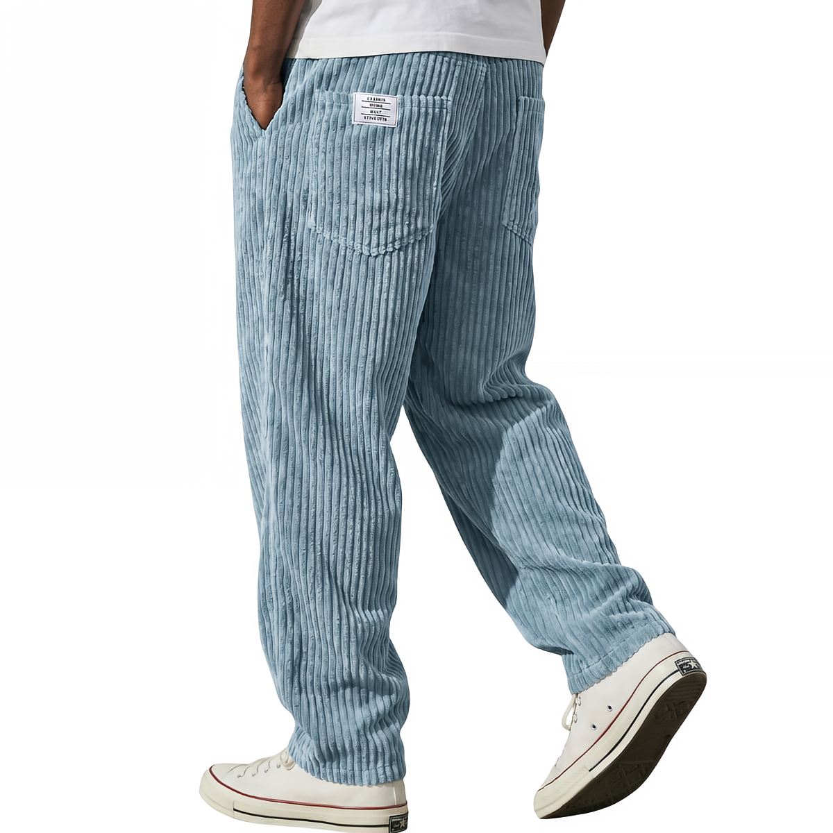 Pantalón Oslo | Pana Elegante con Cintura Elástica