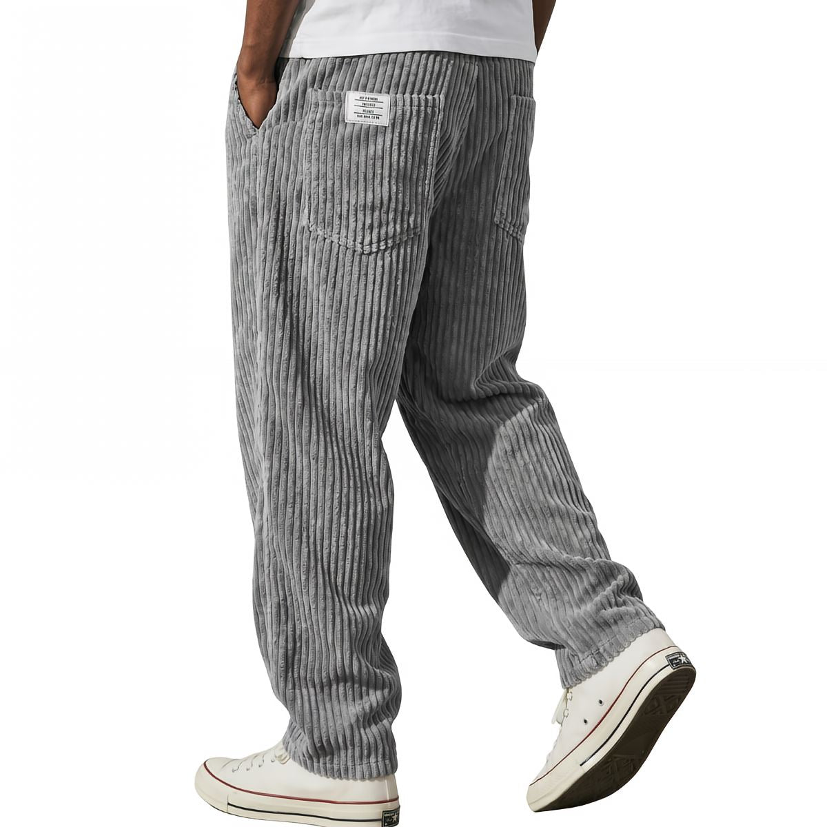 Pantalón Oslo | Pana Elegante con Cintura Elástica