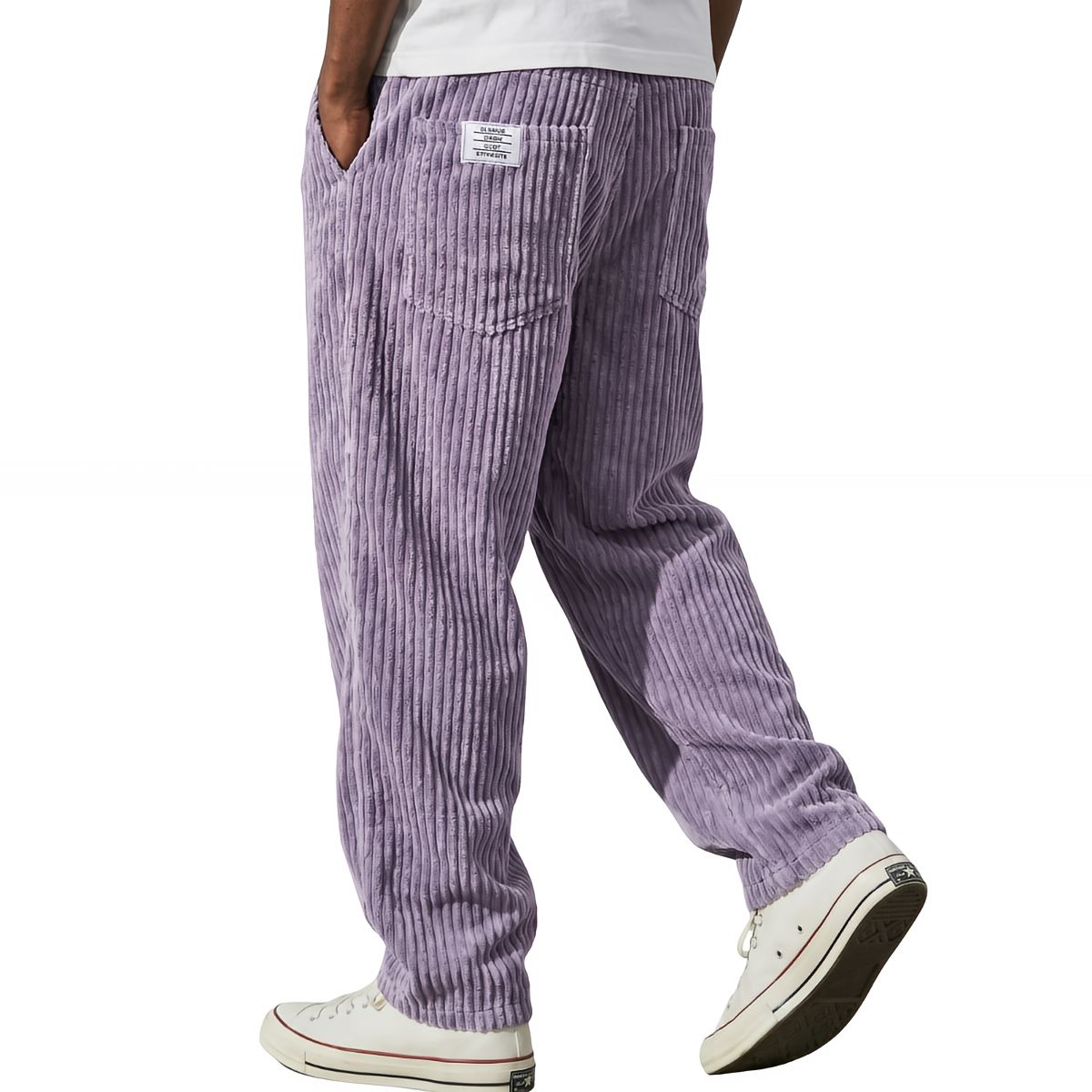 Pantalón Oslo | Pana Elegante con Cintura Elástica