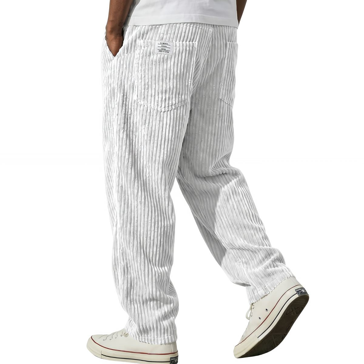 Pantalón Oslo | Pana Elegante con Cintura Elástica