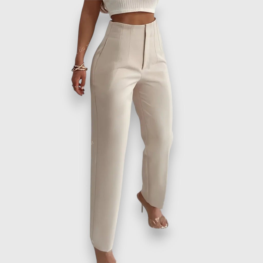 Sofía™ | Pantalón de Tiro Alto y Corte Elegante