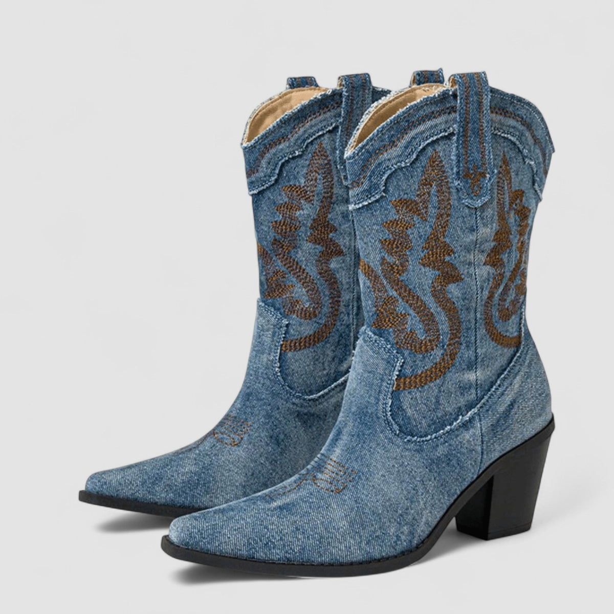 Vera™ | Botines Denim de Máximo Confort