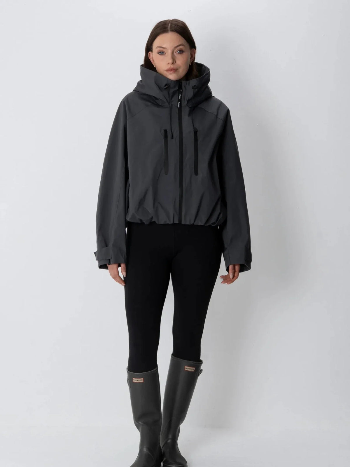 Chaqueta impermeable oversize y de talla única con tecnología STM-TEX™.